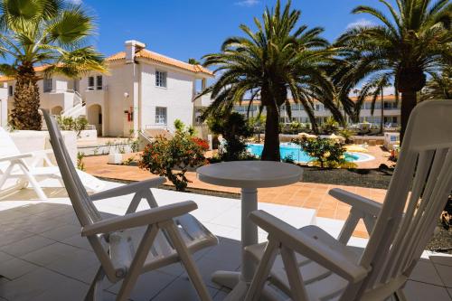 Swimmingpoolen hos eller tæt på Fuentepark Apartments