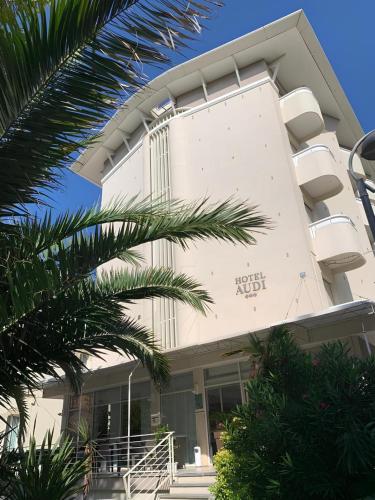 Bygningen som hotellet ligger i