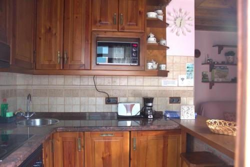 Una cocina o zona de cocina en Casa Angelita