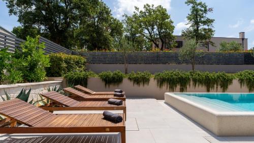 Modern villa Molindrio with pool in Porec