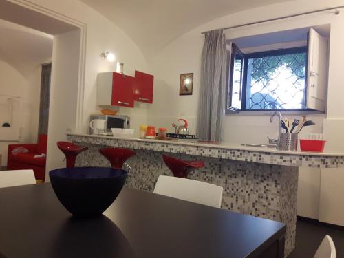 Una cocina o zona de cocina en A un passo dal Massimo
