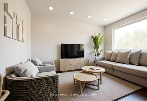 Una televisión o centro de entretenimiento en #40 Villa Solace at The Grove Too