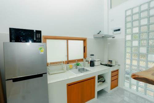 Køkken eller tekøkken på Rock & Lune Boutique Villas