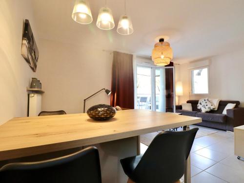 Appartement contemporain à Annecy, terrasse et animaux admis