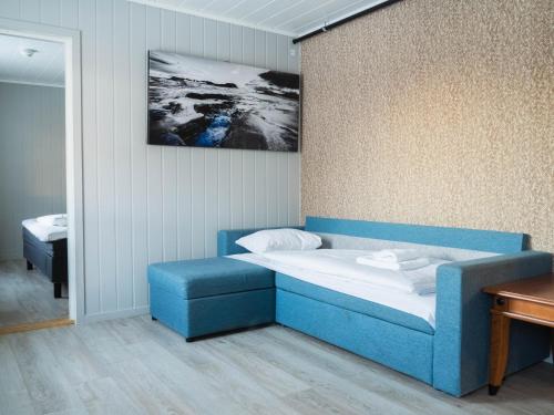 Postel nebo postele na pokoji v ubytování Lofoten Bed & Breakfast Reine - Rooms & Apartments