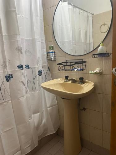 Koupelna v ubytování Santa Tere