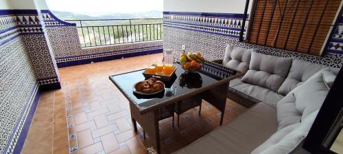 Et opholdsområde på Casa Rural Marta