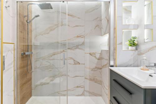 Et badeværelse på Relax Beach