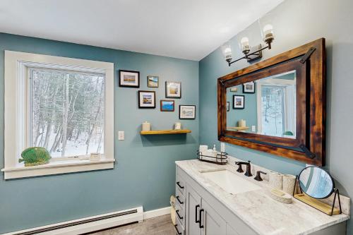 Kuchyň nebo kuchyňský kout v ubytování River Haven