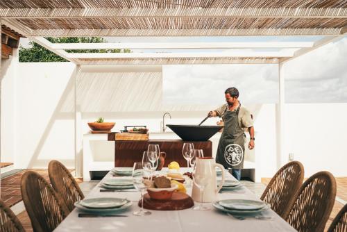 Φαγητό σε αυτή η βίλα ή κάπου εκεί κοντά