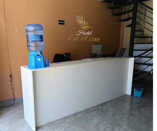 Ο χώρος του λόμπι ή της ρεσεψιόν στο Los Alamos