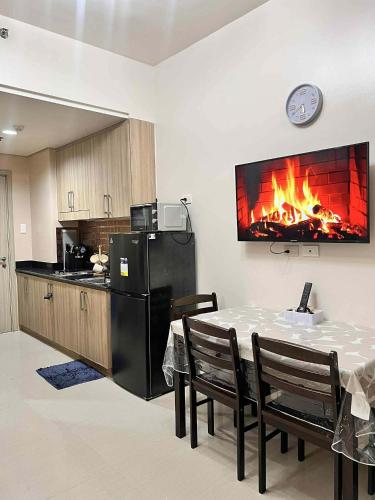 Kuchyň nebo kuchyňský kout v ubytování Espacio Tres