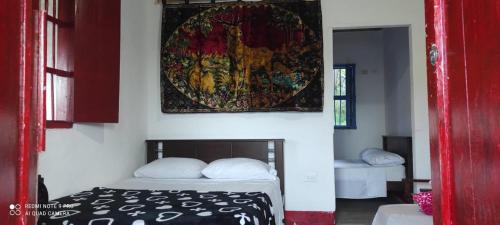 Postel nebo postele na pokoji v ubytování Finca Madre Monte