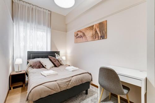 7 min dal Colosseo, Aria condizionata, Smart TV, 4 pax