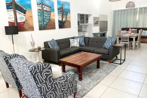 Χώρος καθιστικού στο Die Koraalbos