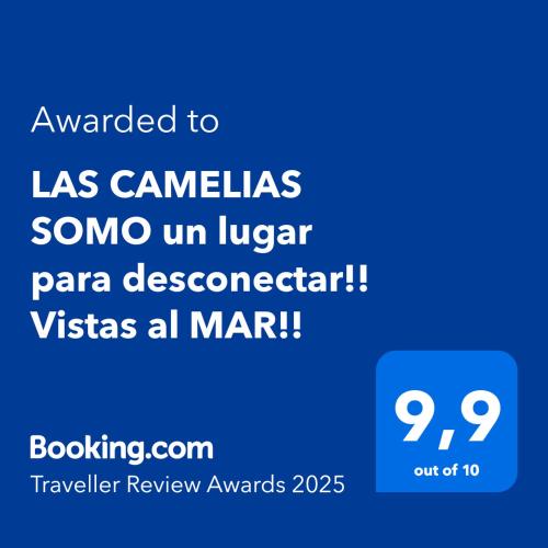 a screenshot of a cell phone with the text wanted to las camillas somo at "LAS CAMELIAS SOMO" un lugar para desconectar!! Vistas al MAR!! in Somo