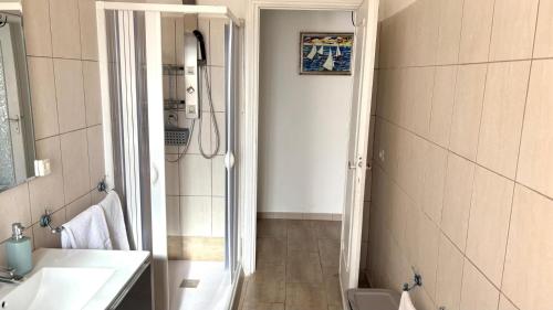 Koupelna v ubytování Casa Valente