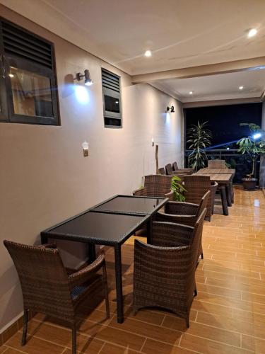 Posezení v ubytování Ritz Motel