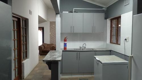 Kuchyň nebo kuchyňský kout v ubytování Southview guest house