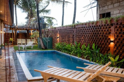 Bazén v ubytování Sunsei Beach Negombo nebo v jeho okolí
