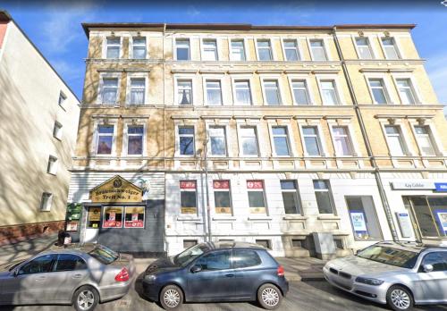 Bygningen som lejligheden ligger i