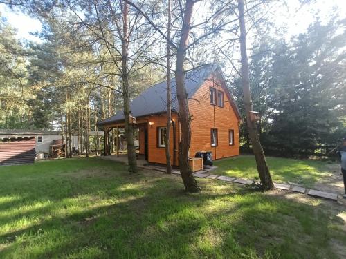 Domek nad jeziorem Wilczyńskim