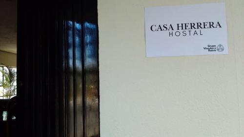 Πιστοποιητικό, βραβείο, πινακίδα ή έγγραφο που προβάλλεται στο Hostal Casa Herrera