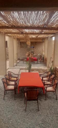 Posezení v ubytování Dar Tamzdamte Skoura