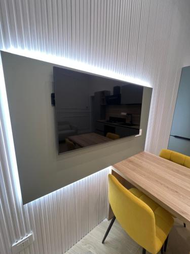 TV a/nebo společenská místnost v ubytování Palazzo Ducale