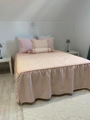 Postel nebo postele na pokoji v ubytování Cottage garden