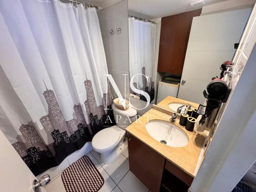 Koupelna v ubytování NORTH SUITE - Central Departamento 1 Habitación - A pasos del Mall Plaza - Estacionamiento Privado