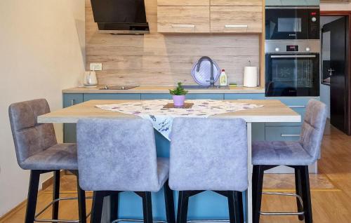 Kuchyň nebo kuchyňský kout v ubytování Stunning Apartment In Rogotin-Ploce With Wifi