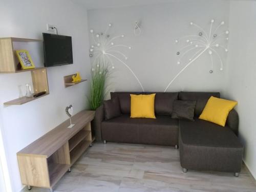 Χώρος καθιστικού στο Arapartman