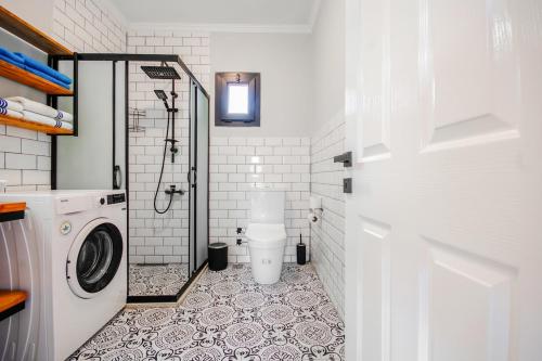 Et badeværelse på Villa Rengin Datça Stone House