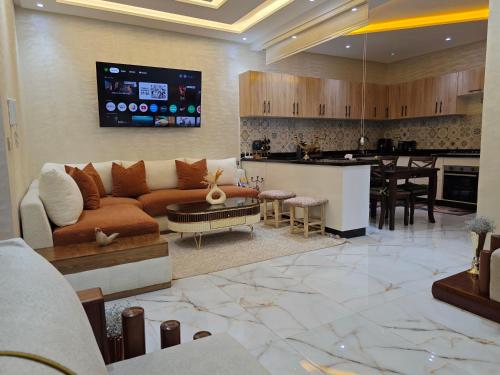 Η κουζίνα ή μικρή κουζίνα στο Azur appartement essaouira