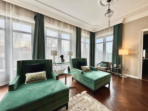 Posezení v ubytování Luxury Villa - Solymar Residence