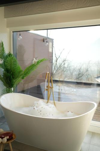 Koupelna v ubytování Vila Horizont Premium