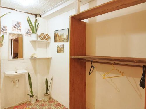 Koupelna v ubytování Solmar Beach Camp