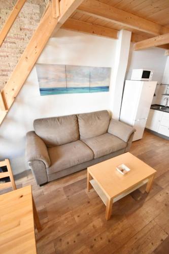Apartamento en casa histórica en la playa