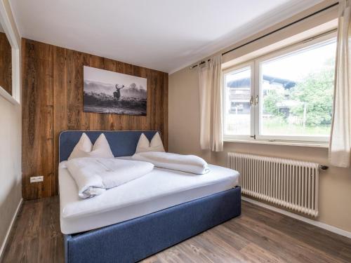 Кровать или кровати в номере Haus Edith