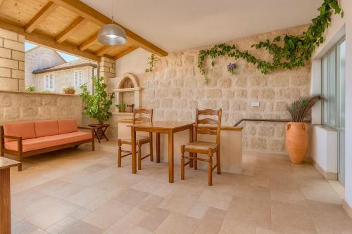 Et opholdsområde på Old Town Hvar