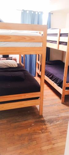a couple of bunk beds in a room at Soul in Los Angeles close to Downtown in Los Angeles