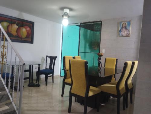 Posezení v ubytování Hermosa Casa en Santa Marta