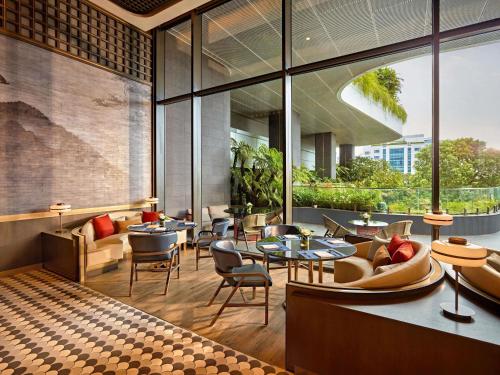 Un lugar para sentarse en Pullman Hai Phong Grand Hotel