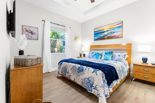 Ένα ή περισσότερα κρεβάτια σε δωμάτιο στο Luna Flores