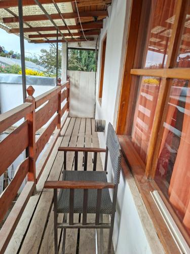 En balkon eller terrasse på Departamento De Los Rios