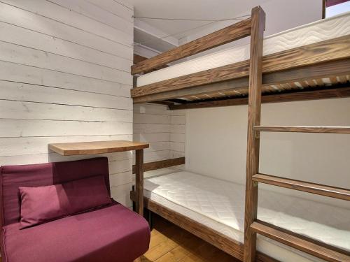 Spacieux studio cabine pour 4 personnes à Plagne Centre