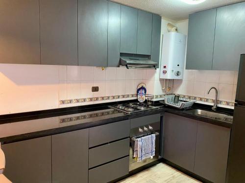 Køkken eller tekøkken på Algarrobo descanso junto al mar