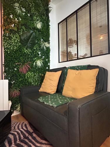 Posezení v ubytování Évasion Tropicale Dépaysement chic - Gare SNCF