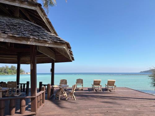 Naturlandskabet i nærheden af villaen